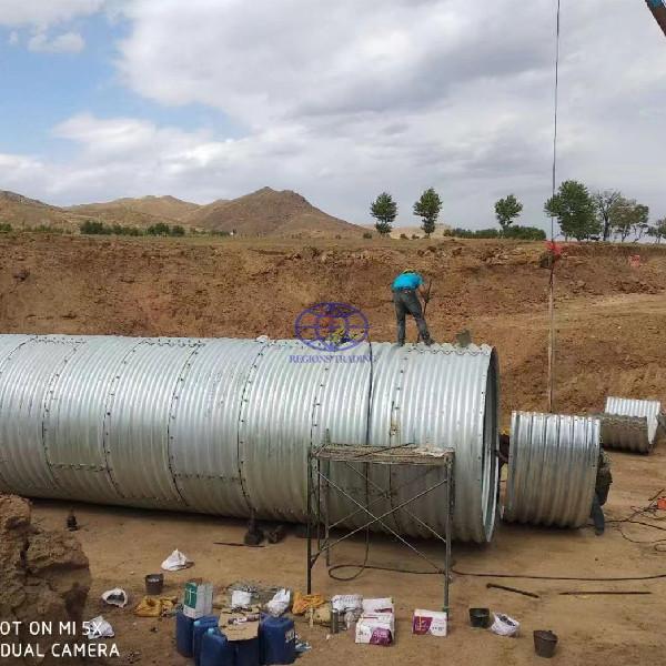 supply 2.7mm thick corrugated steel culvert to Kenya and South Sudan